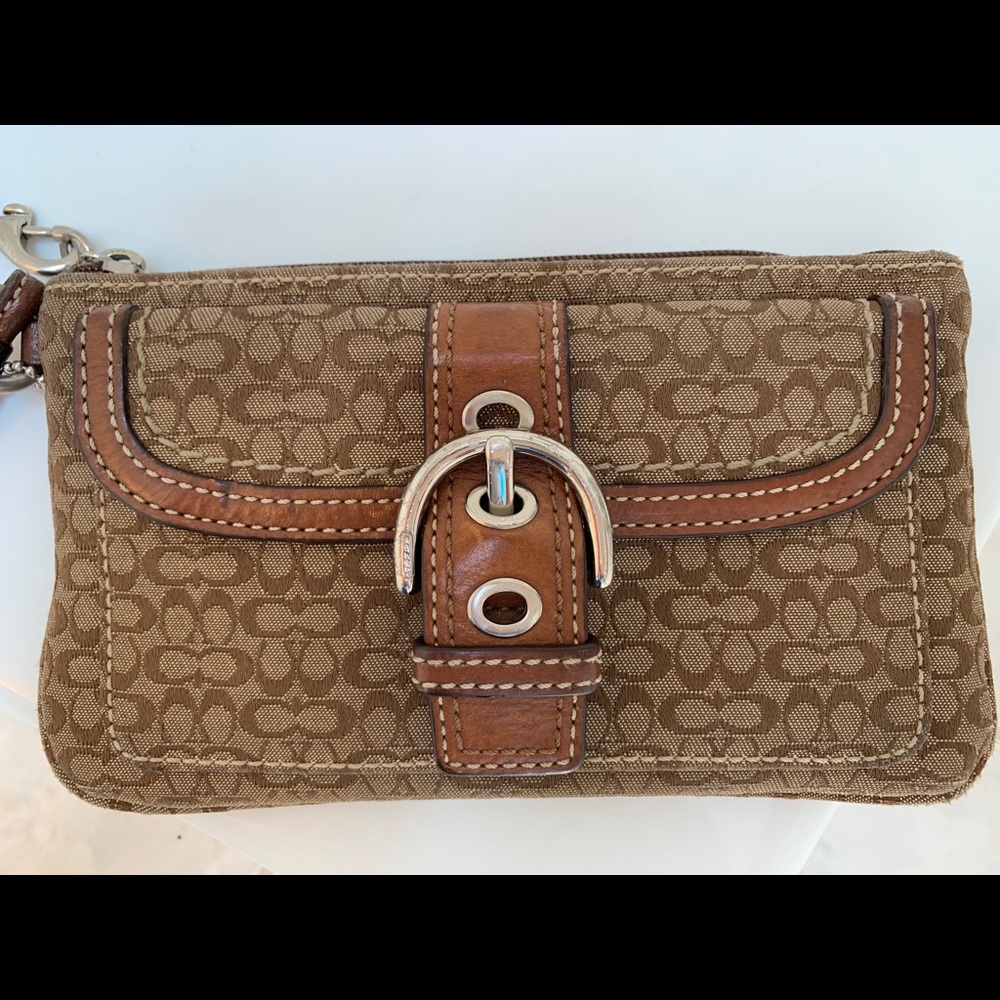 Coach wristlet